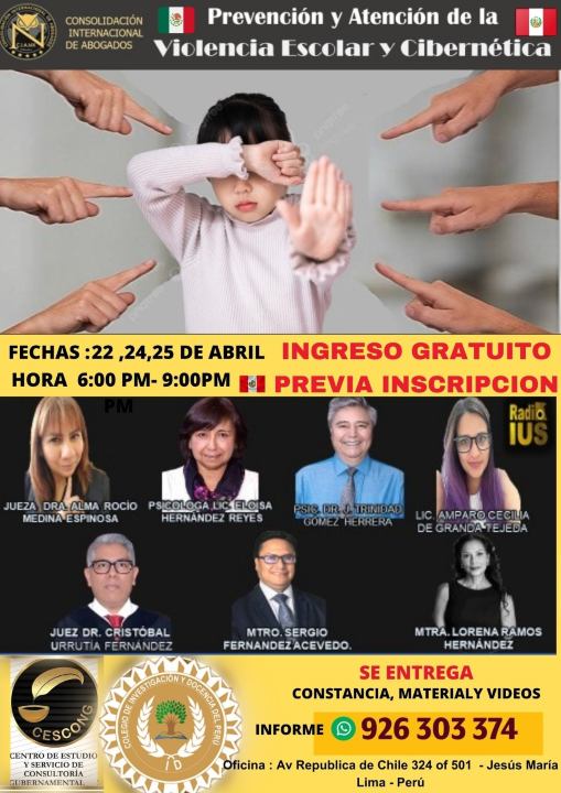 violencia escolar curso